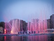 Главный фонтан в Парке Горького