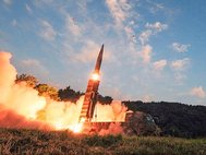 КНДР, пуск ракеты