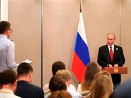 В.Путин на пресс-конференции по итогам саммита БРИКС