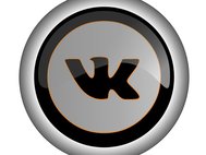 Измененный логотип vk.com
