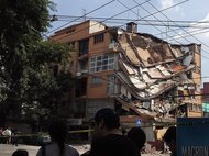 Мехико, последствия землетрясения 19 сентября 2017