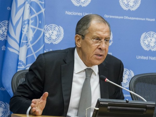 Глава МИД РФ Сергей Лавров на Генассамблее ООН