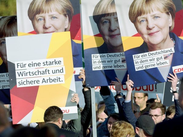 Предвыборная кампания Ангелы Меркель