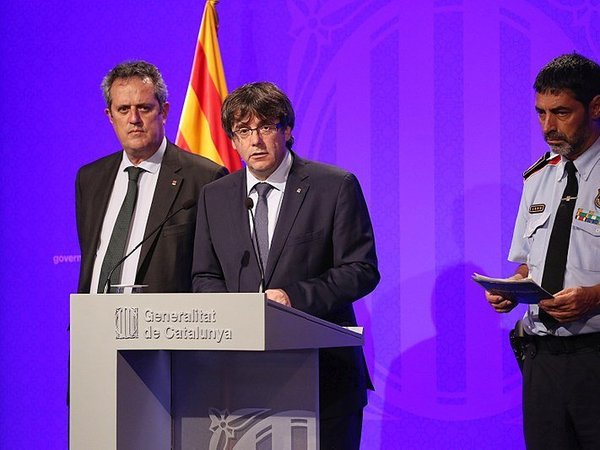 Президент Каталонии Карлес Пучдемон