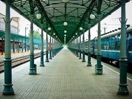 Перрон Белорусского вокзала