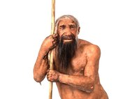 Неандерталец (реконструкция из Музея науки в Тренто, Италия)