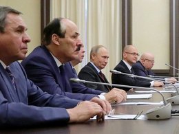 Встреча Владимира Путина с бывшими руководителями ряда регионов
