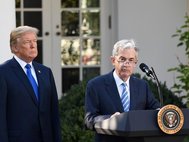 Дональд Трамп и Джером Пауэлл / xinhuanet.com