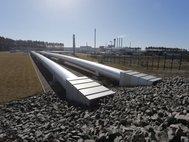 Выход газопровода "Северный поток" на берег в Германии