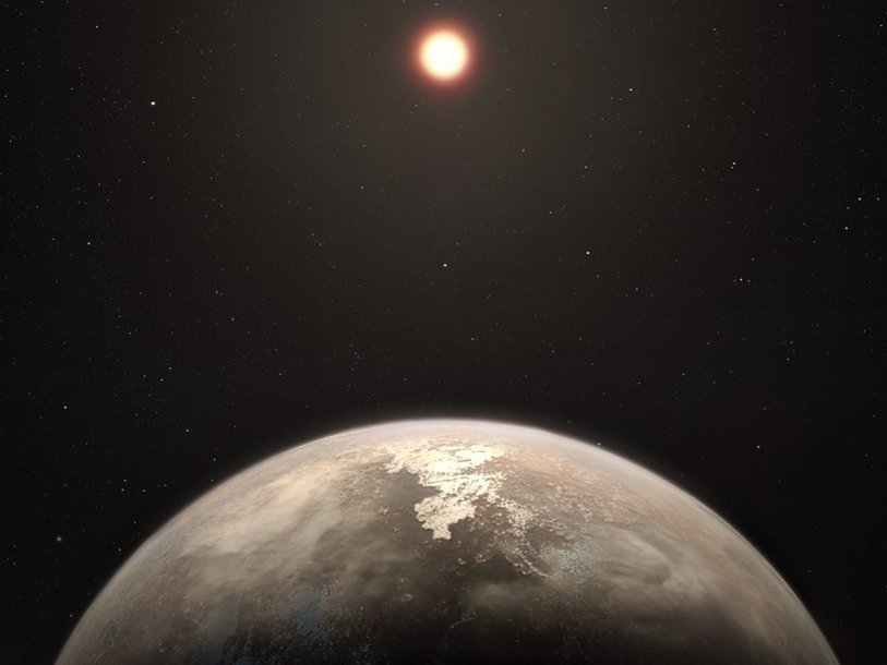Планета Ross 128 b: взгляд художника