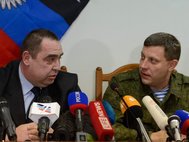 Александр Захарченко и Игорь Плотницкий.