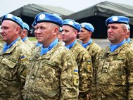 Украинские военные в ООН