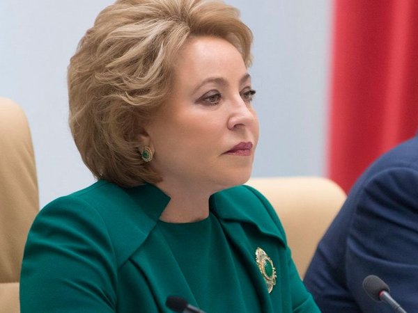 Валентина Матвиенко в Совете Федерации