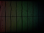 Цветной снимок спектров, полученных в ходе первых наблюдений на спектрографе ESPRESSO