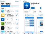 Стороннее приложение MyEtherWallet в App Store