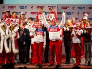 Форма олимпийской сборной РФ перед ОИ в Сочи