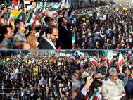 Проправительственные демонстрации в Иране