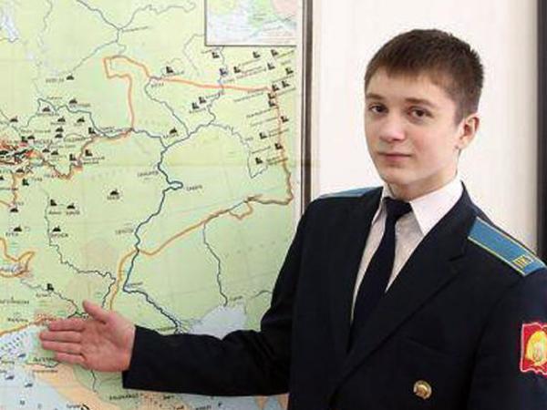 Вадим Осипов во время учебы в Оренбурге