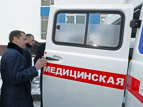 Дмитрий Медведев в Оренбургском перинатальном центре