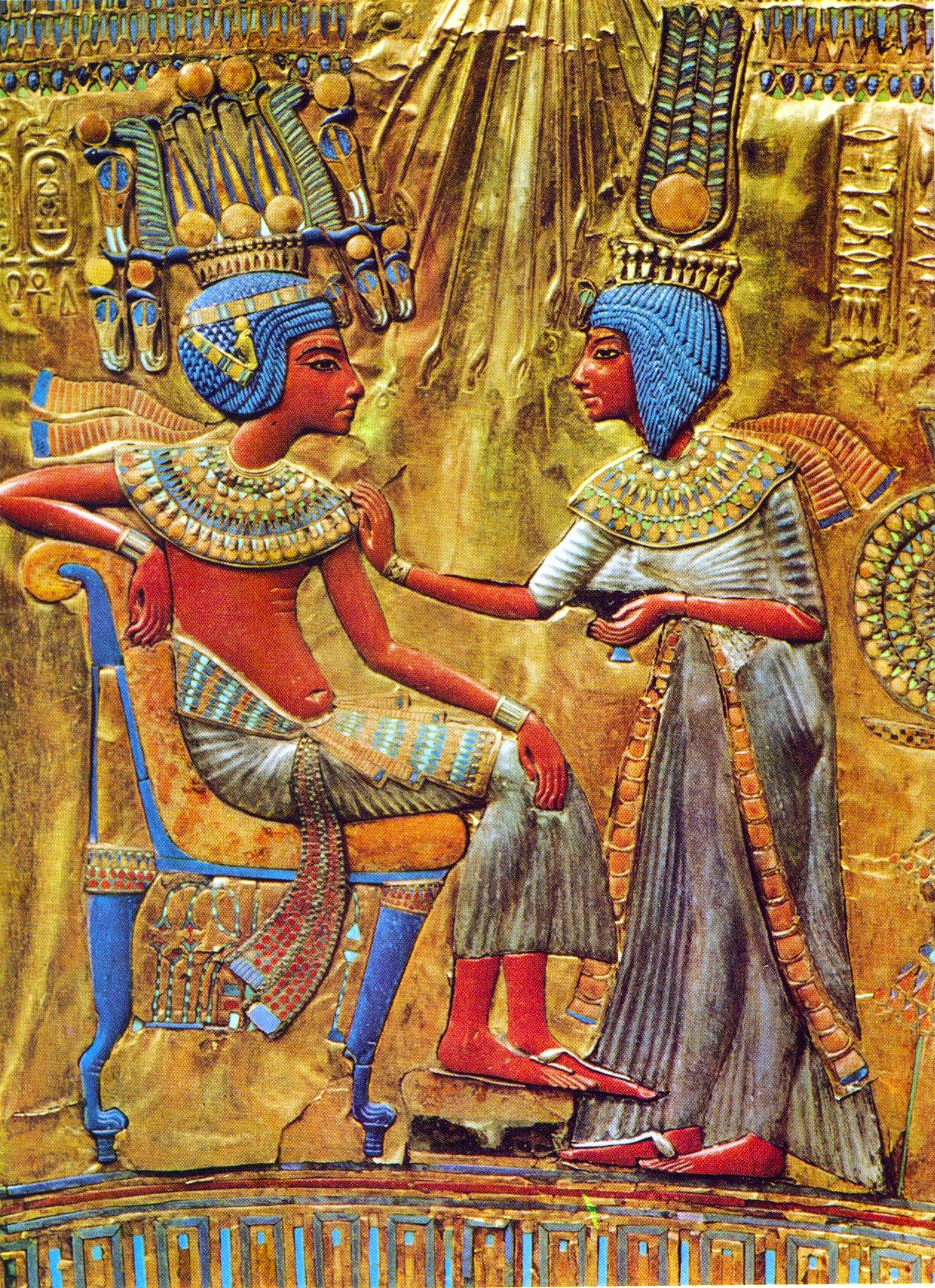 Как звали жену тутанхамона фараона. Tutankhamun and his wife B. C. 1330. Как звали жену тутанхамона фараона фото. Как звали жену тутанхамона фараона-Tutankhamun and his wife B. C. 1330. картинка Как звали жену тутанхамона фараона. картинка Tutankhamun and his wife B. C. 1330