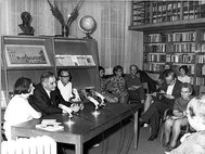 Валентин Катаев в Берлине на встрече с читателями. 1968г.
