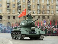 Парад в Волгограде в честь 75-летия победы в Сталинградской битве
