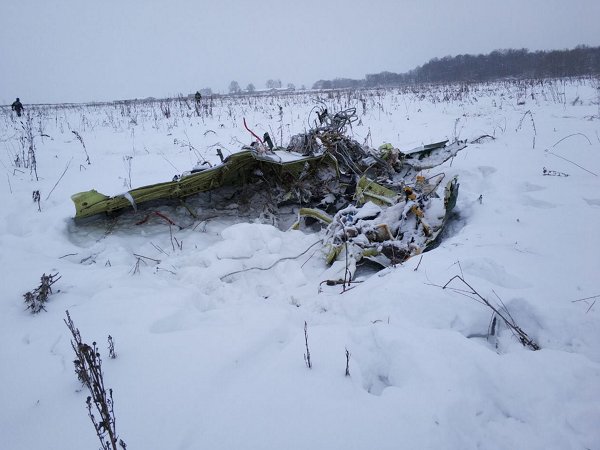 Крушение самолета Ан-148 в Московской области