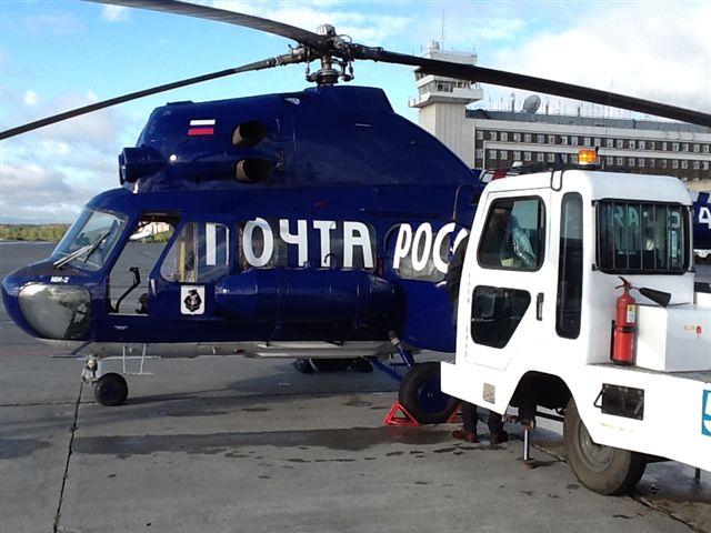 Вертолет «Почты России»