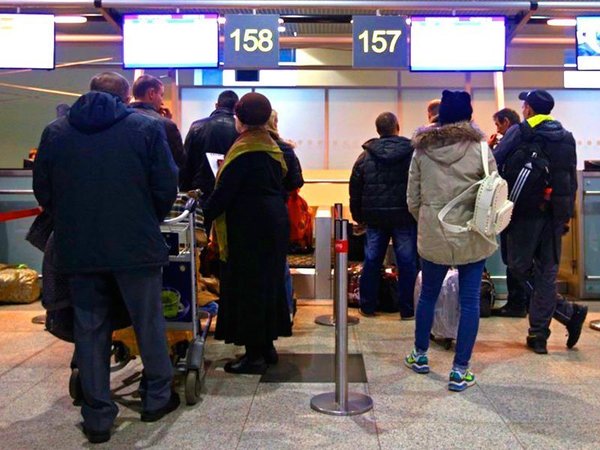 Регистрация пассажиров в аэропорту