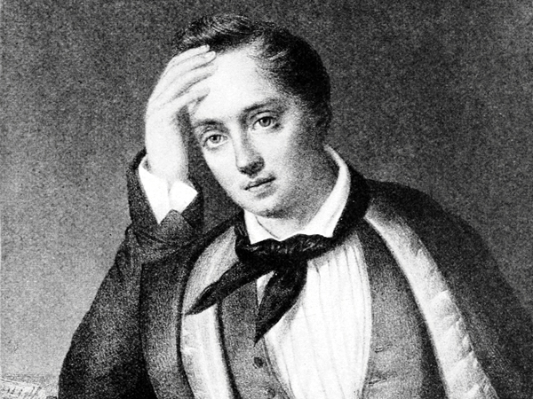 Ф. Шевалье. Портрет Е.А. Баратынского. 1830-е гг.