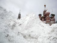 Снегопады в Москве