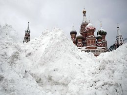 Снегопады в Москве