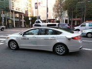 Тестирование прототипов автомобилей Uber в Сан-Франциско