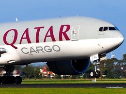 Самолет авиакомпании Qatar Airways 