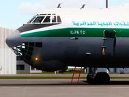 Алжир. Самолет Ил-76
