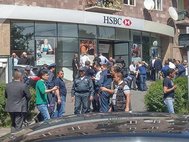 Нападение на банк HSBC в Ереване