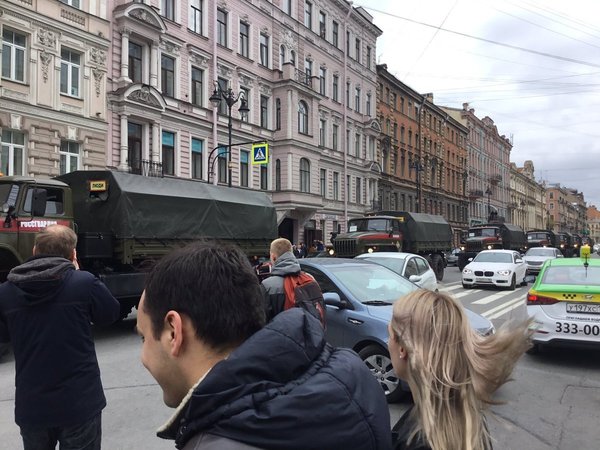 Акция протеста в Москве