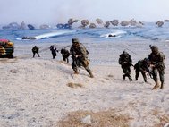Учения морской пехоты США на Корейском полуострове