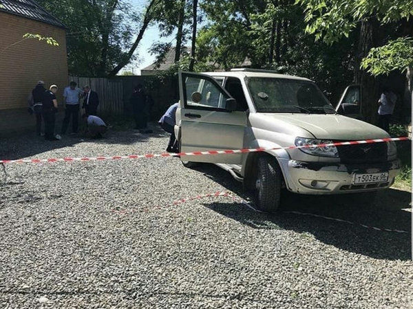 На месте происшествия в Сунже