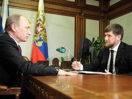 В. Путин и Р.Кадыров