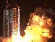 Запуск ракеты «Чанчжэн-4С»
