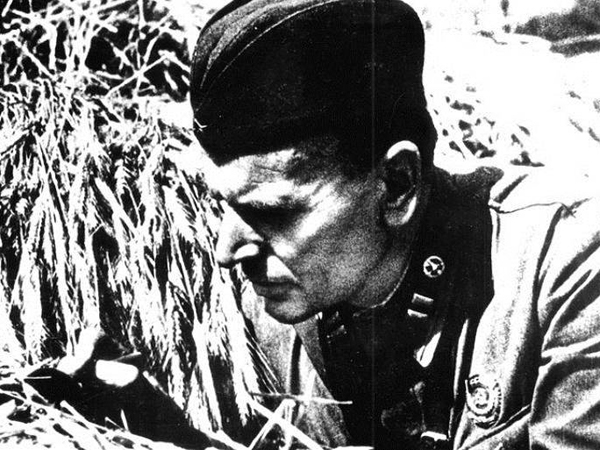 К.Г. Паустовский на Южном фронте. 1941 г.