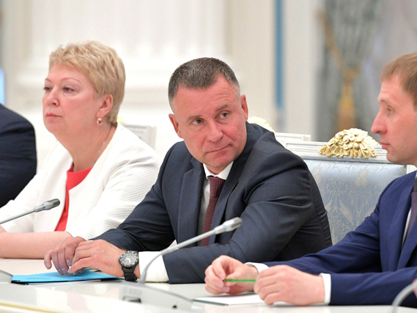 Евгений Зиничев на совещании с новым составом Правительства