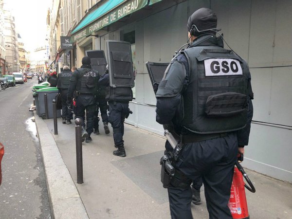 Спецназ парижской жандармерии