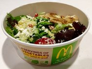 Салат из ресторана McDonald's