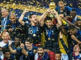 Церемония награждения победителей чемпионата мира по футболу – 2018