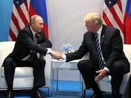 Владимир Путин и Дональд Трамп 