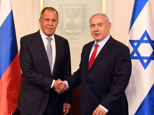 Встреча Министра иностранных дел России С.В.Лаврова с Премьер-министром Израиля Б.Нетаньяху