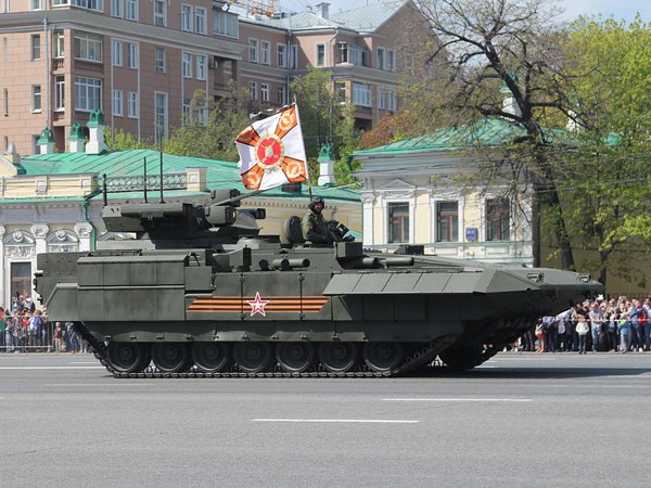 В российском танке впервые появился туалет