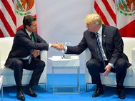 Энрике Пенья Ньето и Дональд Трамп